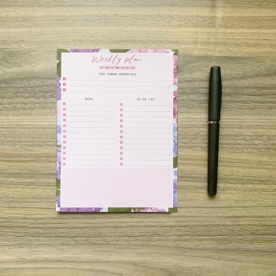 China Tear off colorful 3x5 inch notepad, customize and wholesale office and school notepad. for sale