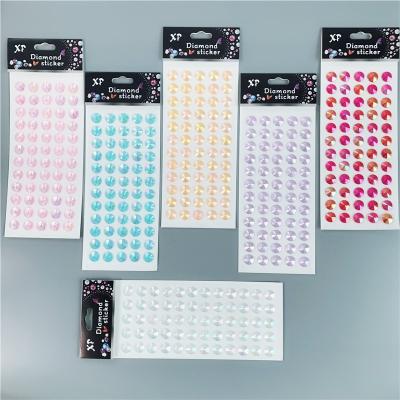 China Crystal Self Adhesive Rhinestone Sticker for Scrapbooking Supplies for sale