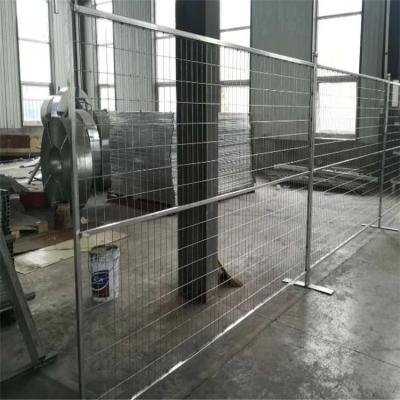 China Easily Assembled 6' x10 Canada Galvanized Construction Mudular Temp Wire Mesh Fence for sale