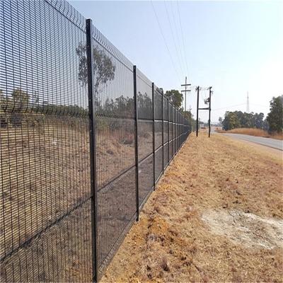 China Easily Assembled High Security Barrier Clear View Fencing Temporary Anti Climb Fencing 358 for sale