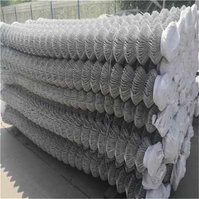 China Wholesale Easily Assembled 6ft Galvanized Chain Link Mesh Fence Diamond Wire Mesh In Rolls for sale