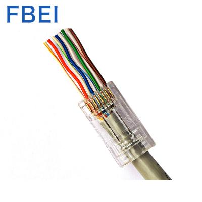 China Hot Selling Microwave 1.2MM EZ Cat6A UTP Connector for sale