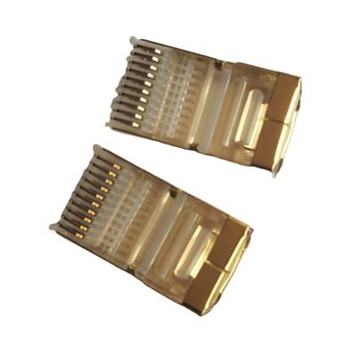 China Best selling power product RJ50 STP 10p10c connector socket rj50 gold plantation for sale