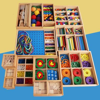 China Toy Wooden montessori toy educational materials 15 in 1games wooden puzzle Froebel educational toys for child educational for sale