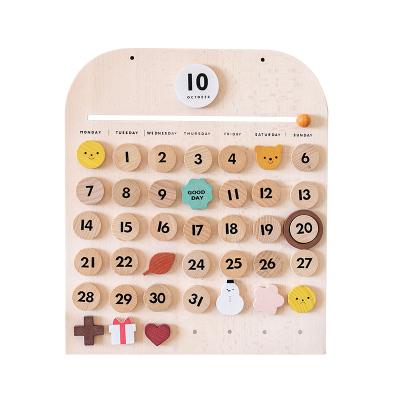 China Learning High Quality Early Kind Number And Cognitive Game Promotion Education Date Board Children Play for sale