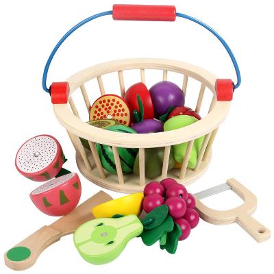 China Simplicity Modern Children Educational Role Pretend Play Fruit And Vegetable Toys for sale