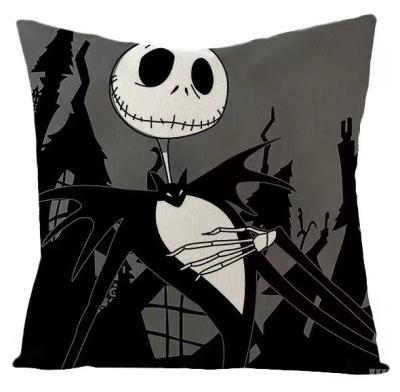 China Home Cushion Sofa Pillow Cover Halloween Theme Decor Anti-Static Cushion Cover for sale