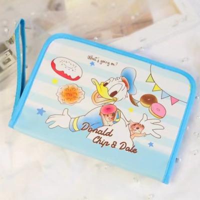 China Anime Wallet Cartoon Character Short PU Wallet Waterproof Travel Documents Credit Card Passport Holder Small Bag for sale