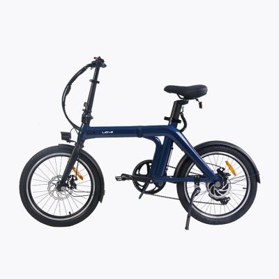 China Luxury Type Electric Bicycle LEHE S3 E-Bike 20 Inch 10Ah 36V 350w Range 40-50 Kilometers With CE /FCC /EN15194 for sale