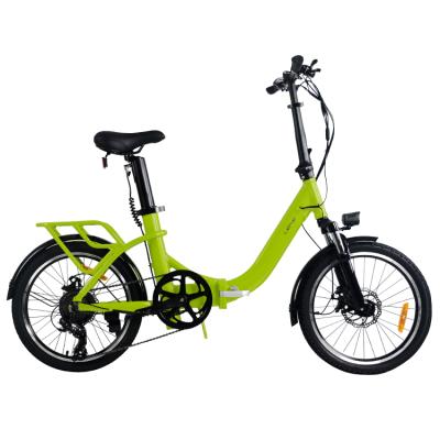 China New 20 Inch Electric City Bike City Ebike Luxury Type Lehe S5 Foldable Electric Powerful Folding Electric Bicycle for sale