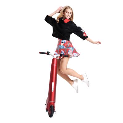 China 2021 Hot Sale Women Mini Electrical Scooter L1 Kick Scooter 36V Comic Folding E-scooter for sale