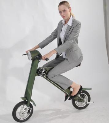 China Aluminum Alloy Lehe K1 Folding Electric Bike e Scooter For USA Europe Japan for sale