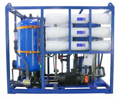 China Yacht boat seawater desalination RO plant, water softener RO system, fresh water maker for sale