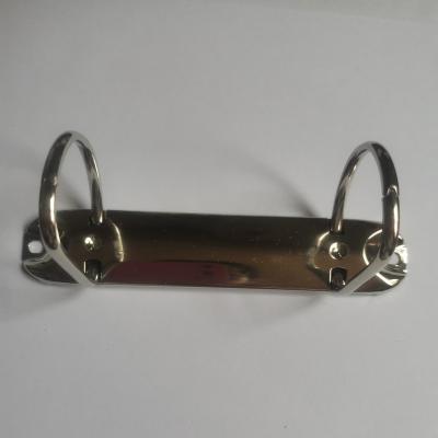 China Metal 2 Metal D-Ring Mechanism Folder Clip Binder for sale