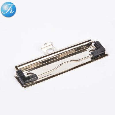 China Low price plastic board clip 100mm clipboard clip 120mm metal display binding high quality clip for sale