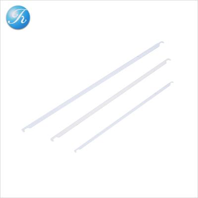 China 404 / 345 / 324mm White Metal Plastic Customizable Hanging File Rod for sale