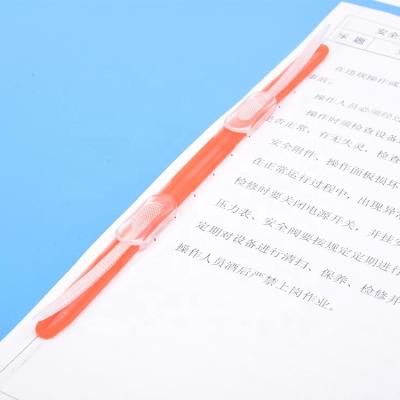 China Hot Selling Cheap Plastic Paper File Binding Binding Clip for sale