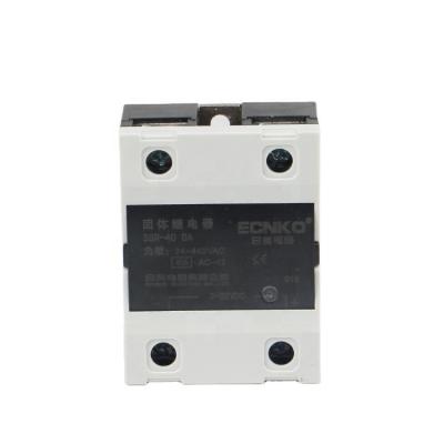 China Solid State Relay SSR-10DA Single Phase 24-480VAC 3-32VDC ECNKO Sealed Factory Direct Sale for sale