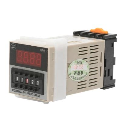 China Sealed Time Relay DH48S-1Z Digital Display Time Relay With Base JSS48A ECNKO Factory Direct Sale for sale