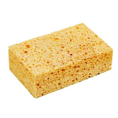 China Eco-friiendly Sustainable Biodegradable Cellulose Sponge Scrub For Dish Cleaning for sale