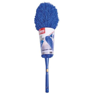 China Bendable blue microfiber duster for household Bendable blue microfiber duster for household for sale