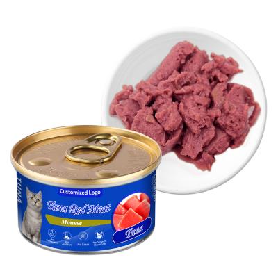 China Skin & Coat Health Golden Cat Tuna Light Meat & Chicken & Crab Flavor  Canned Cat Wet Food Pet Can Food 415 for sale