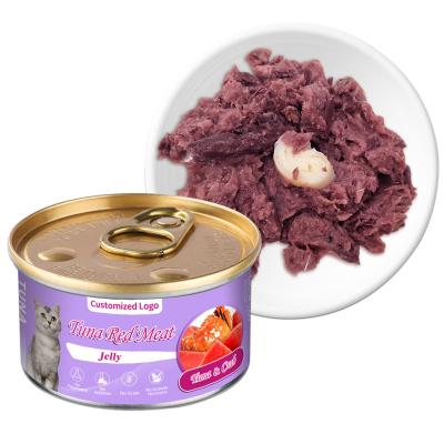 China Skin & Coat Health Golden Cat Tuna Light Meat  & Crab Flavor  Wanpy  Pet Food for sale