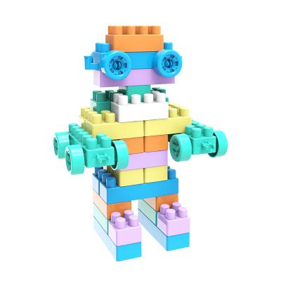 China Plastic Building Toy 60 Pcs Building Blocks Sets Classic Boys Girls Brick Creator Brick Block Educational Plastic Assemling Toys for sale