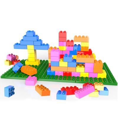 China Construction Toy Abs Eco Plastic Building Block Bricks Compatible Fit Assembled Toys For Kids Ages 3-6 for sale