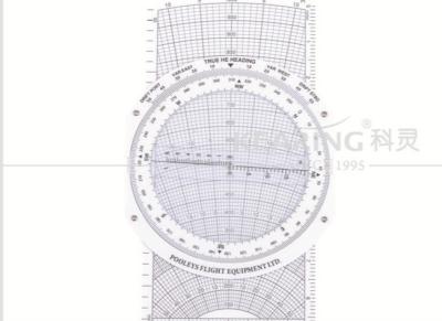 Cina Nautico e statuto riporta in scala il tracciatore di plastica di E6B per lo studente che prepara KCRP-5 in vendita