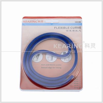 Chine En plastique flexible règle 36