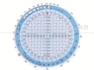 China Plastic Circular Flight Planning Computer for Performing Flight Calculation  E6B-CIRC for sale