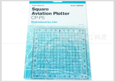 China Kearing Aviation Supplies Plastic Square Aviation Plotter Customized logo for sale