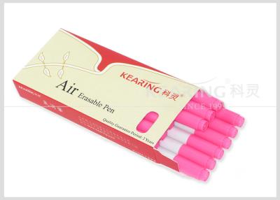 China Kearing Single Tip Pink Textile Air Air Erasable Fabric Marking Pen With 1.0 Nib On Sewn Areas# AP10 for sale