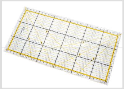 China Kearing Patchwork Quilting Rulers 30 * 15 cm Clear Acrylic Sew Design Sqaure Template for sale