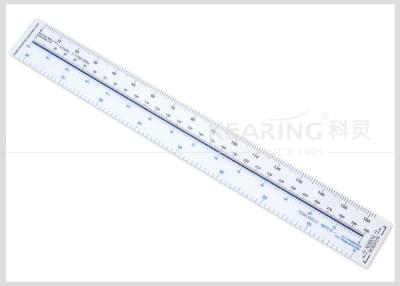 China Flexible Aviation Supplies Nautical Miles Scale Ruler Echelle 1: 500 000e & 1: 1000 000e Aviation Plotter Ruler 30 cm for sale