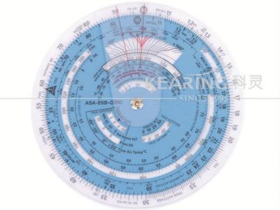 China Computador circular plástico do planeamento do vôo do plotador de E6B para executar o cálculo do vôo à venda