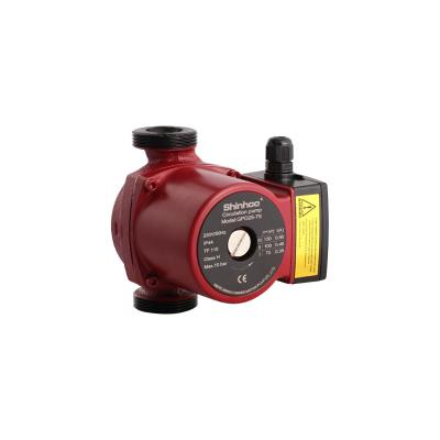 China Factory OEM Family Homes Shinhoo GPD25-7S 130 Single Phase Circulation Pump for sale