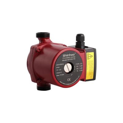 China Factory OEM Family Homes Shinhoo GPD20-7S Single Phase Circulation Pump for sale