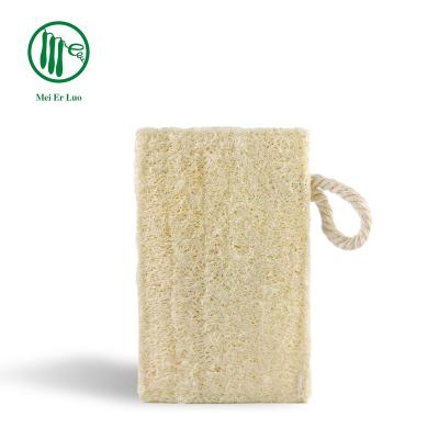 China Sustainable Custom High Quality Kitchen Double Layer Loofah Sponge 100% Organic for sale