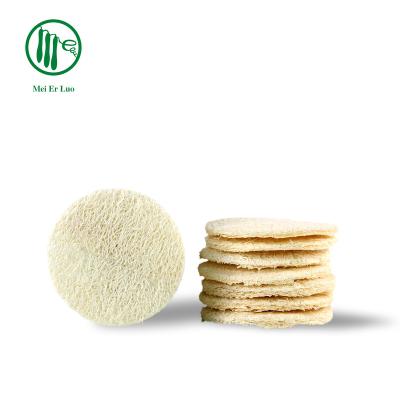 China EXFOLIATING universal slice exfoliating loofah facial skin scrub loofah facial pads for sale