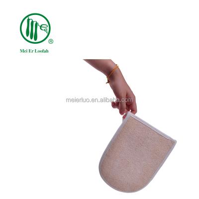 China EXFOLIATING wholesale deep exfoliation to wash natural loofah exfoliating body brush bath mitt for sale