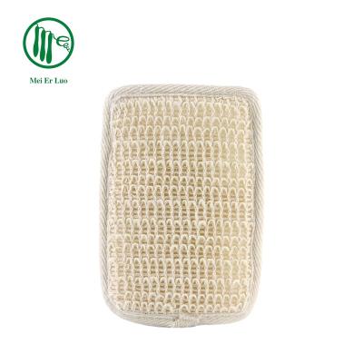 China EXFOLIATING 100% Biodegradable Eco Friendly Natural Jute Fiber Skin Body Shower Bath Scrubber Scrub Exfoliating Bath Towel for sale