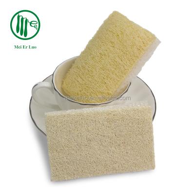 China All Natural High Quality Durable Biodegradable Loofah Dish Sponge for sale