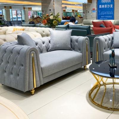 China Modern Luxury Modular Italian Living Room Sofa Set European Style Villa for sale