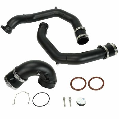 China Complete Intercooler Charge Pipe Piping Kit For 2014+ M3 M4 F80 F82 F83 S55 62*23.5*21 for sale