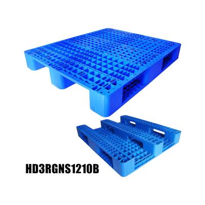 China Cheap way single sided grid industry logistics euro 4 moisture proof plastic pallet for sale à venda