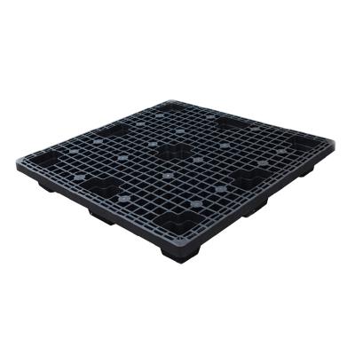 China Heavy Duty Food Grade Plastic Cheap Plastic Pallet Hygiene Price Pallets Single Faced Plastic Pallet 1200x1200mm en venta