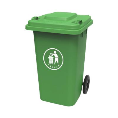 Cina 240L 120L Sustainable Large Plastic Barrel Garbage Bin Plastic Waste Recycle Bin With Pedal HDPE Plastic Bins in vendita