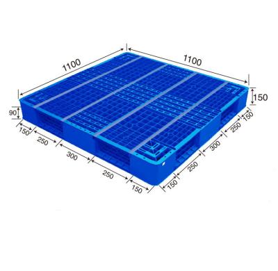 Cina Large Heavy Duty Stackable Double Sides HDPE Single Faced Plastic Pallet For Sale in vendita